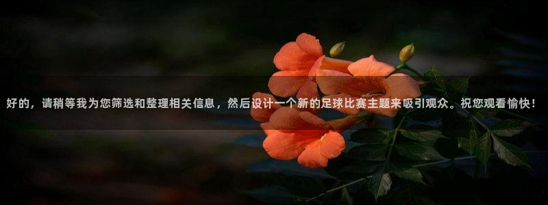 好的，请稍等我为您筛选和整理相关信息，然后设计一个新的足球比赛主题来吸引观众。祝您观看愉快！